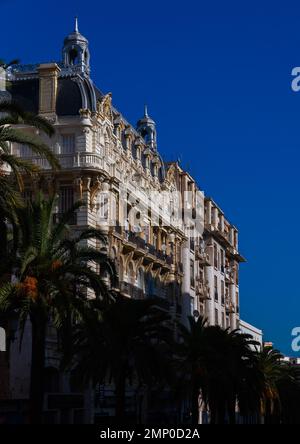 Ancien bâtiment colonial français, Afrique du Nord, Oran, Algérie Banque D'Images