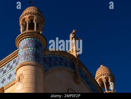 Basilique notre Dame d'Afrique, Afrique du Nord, Alger, Algérie Banque D'Images