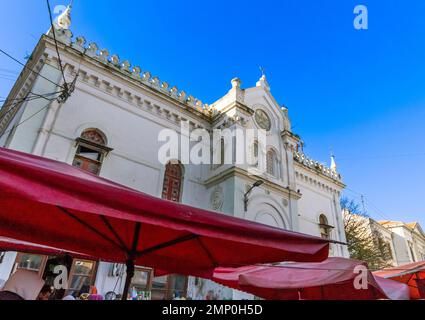 Sidi El-Kettani mosquée près du souk el-Asser, Afrique du Nord, Constantine, Algérie Banque D'Images