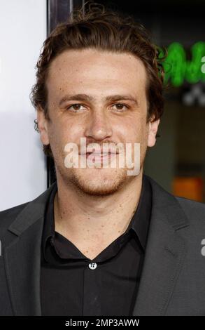 Jason Segel arrive à la première mondiale de « l'oubli de Sarah Marshall » qui s'est tenue au théâtre chinois de Grauman à Hollywood, Californie, États-Unis sur 10 avril 2008. Banque D'Images