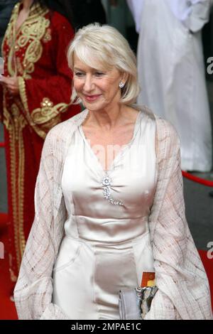 Dame Helen Mirren à la première britannique de « Arabia 3D » à la IMAX Southbank à Londres, Royaume-Uni. 5/24/10. Banque D'Images