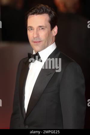 Jon Hamm aux Orange British Academy film Awards à l'Opéra Royal. Londres, Royaume-Uni. 12th février 2012. Banque D'Images