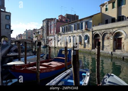 Chioggia, Vénétie, Italie, Europe Banque D'Images