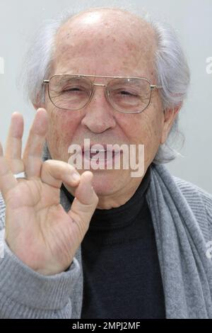 Vittorio Storaro au salon de photo « Cafe Society » lors du Festival annuel du film de Cannes 69th. 11th mai 2016. Banque D'Images