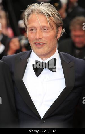 Mads Mikkelsen assiste à la cérémonie de clôture du Festival de Cannes, France. 22nd mai 2016. Banque D'Images