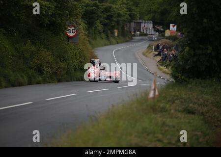 Side-cars TT 2022 Banque D'Images