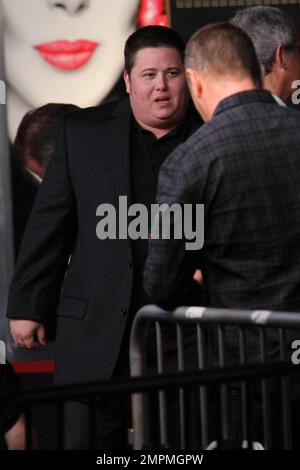 Chaz Bono assiste à la cérémonie d'impression des mains et des pieds du théâtre chinois de Grauman en hommage à la maman cher. Los Angeles, Californie. 11/18/10. Banque D'Images