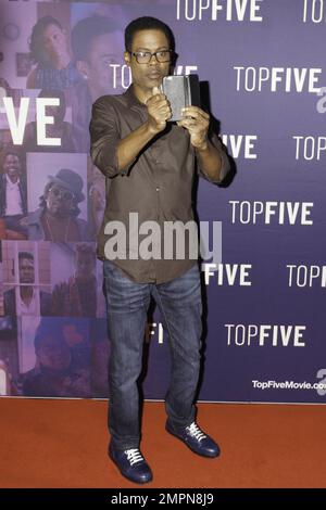 Le comédien Chris Rock à la première australienne du Top Five à Sydney, en Australie. 4th mars 2015. Banque D'Images