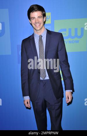 Grant Gustin lors de la présentation initiale 2014 du réseau CW à l'hôtel London. New York, NY. 15th mai 2014. Banque D'Images