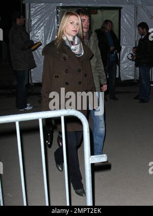 Claire Danes participe à la première du film « Adam » de son ami Hugh Dancy au Sundance film Festival à Park City, Utah. 1/20/09. Banque D'Images