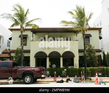 DeVito South Beach restaurant appartenant à la star de cinéma Danny Devito, Miami Beach, Floride 6/13/07. Banque D'Images