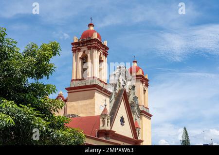 Église notre-Dame des neiges ou Templo de la Nuestra Senora de las Nieves dans le centre historique d'Oaxaca, au Mexique. L'église a d'abord été construite à Banque D'Images