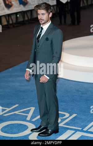 Zac Efron assiste à la première britannique de « la mort et la vie de Charlie St Cloud » qui s'est tenue au cinéma Empire Leicester Square, Londres, Royaume-Uni 09/16/2010 Banque D'Images