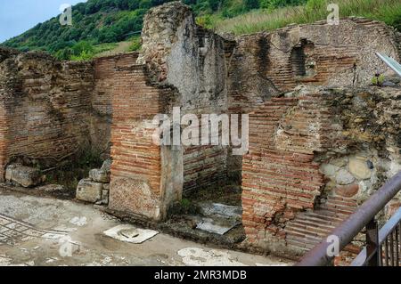 Les ruines de la ville grecque de Velia ou d'Elea (Italie,Cilento,Ascea) où, selon la tradition, les vestiges de l'évangéliste San Matteo ont été trouvés Banque D'Images