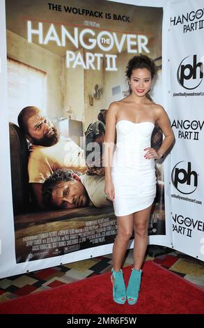 Jamie Chung, à Las Vegas, est l'avant-première de la partie II du Handover et le dévoilement des machines à sous du Handover, au Planet Hollywood Resort and Casino, Las Vegas, Nevada. 05/21/11 Banque D'Images