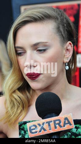 Scarlett Johansson à la première de 'Hitchcock' au théâtre Ziegfeld. New York, NY. 18th novembre 2012. Banque D'Images