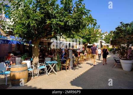 Saintes-Maries-de-la-Mer, Camargue, Bouches-du-Rhône, Provence-Alpes-Côte d'Azur, Sud de la France, France, Europe Banque D'Images