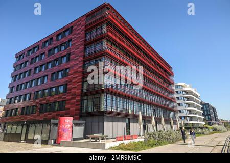 Coca Cola Haus, Osthafen, Friedrichshain, Berlin, Allemagne, Europe Banque D'Images