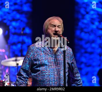 27 janvier 2023, Virginia Beach, Virginia, Etats-Unis: DUANE ALLEN de l'Oak Ridge Boys apporter un peu de gospel et de pays au Centre Sandler de Virginia Beach, Virginie le 27 janvier 2023..photo Â Jeff©Moore (image de crédit: © Jeff Moore/ZUMA Press Wire) USAGE ÉDITORIAL SEULEMENT! Non destiné À un usage commercial ! Banque D'Images