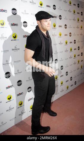 La star du crépuscule et de la Nouvelle Lune, Kellan Lutz, participe à l'inauguration du nouveau Miami Hotspot Clutch Lounge, organisé par Leighton Meester et le blog JustJared.com des célébrités. Miami, Floride. 12/29/09. Banque D'Images