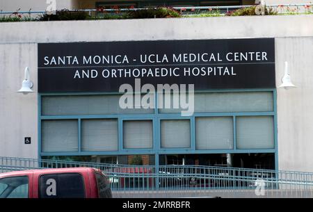 GV du centre médical de l'UCLA où Lindsay Lohan a été traitée après son accident de voiture à Santa Monica, en Californie, le vendredi 8th juin 2012. . Banque D'Images