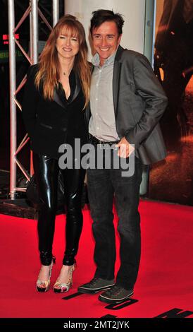 Amanda Etheridge et Richard Hammond à la première de la « Commission impossible: Ghost Protocol » au BFI IMAX Waterloo. Londres, Royaume-Uni. 13th décembre 2011. Banque D'Images