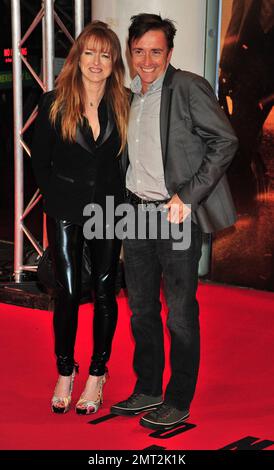 Amanda Etheridge et Richard Hammond à la première de la « Commission impossible: Ghost Protocol » au BFI IMAX Waterloo. Londres, Royaume-Uni. 13th décembre 2011. Banque D'Images