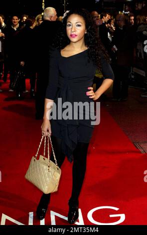 Kathryn Drysdale participe à la première britannique de « Morning Glory » au cinéma Empire Leicester Square. Londres, Royaume-Uni. 1/11/11. Banque D'Images