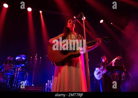 Oslo, Norvège. 31st janvier 2023. Le chanteur, compositeur et musicien américain Weyes Blood interprète un concert à Rockefeller à Oslo. (Crédit photo : Gonzales photo/Alamy Live News Banque D'Images