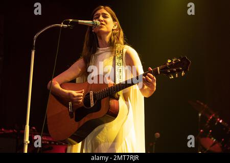 Oslo, Norvège. 31st janvier 2023. Le chanteur, compositeur et musicien américain Weyes Blood interprète un concert à Rockefeller à Oslo. (Crédit photo : Gonzales photo/Alamy Live News Banque D'Images