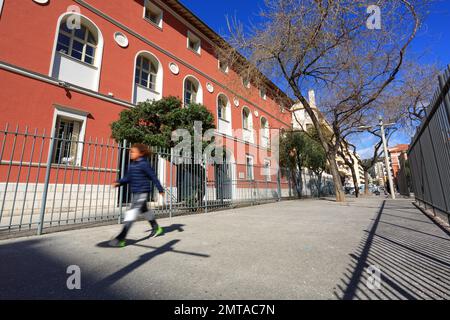 Quartier Saint Roch, Nice, Alpes Maritimes, 06, Côte d'Azur, France Banque D'Images