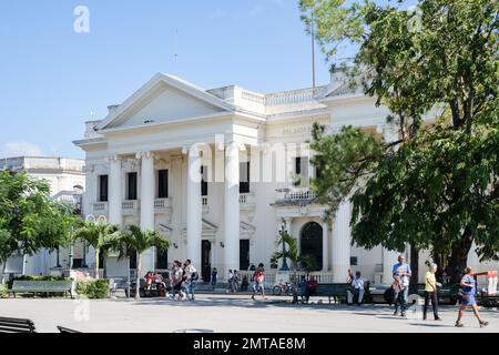 Bibliothèque provinciale de Villa Clara 'José Martí', bibliothèque publique, Santa Clara, Cuba Banque D'Images