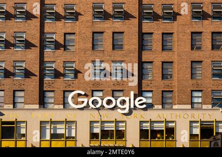 Siège de Google à Chelsea Manhattan New York City Banque D'Images