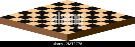 modèle de logo d'illustration vectorielle d'icône de chessboard Illustration de Vecteur