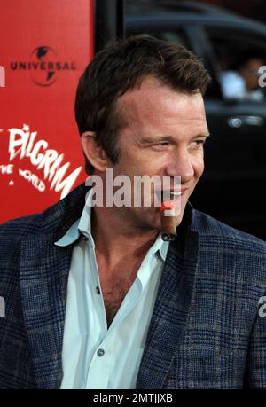 L'acteur Thomas Jane arrive à la première 'scott Pilgrim vs the World' au Grauman's Chinese Theatre à Hollywood, CA. 7/27/10. Banque D'Images