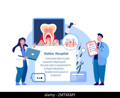 Dentistes scientifiques,Stomatologues les médecins examinent les racines et les nerfs des dents.essai de recherche sur les dents de Dentristy.recherche clinique.Conseil médical en ligne Banque D'Images