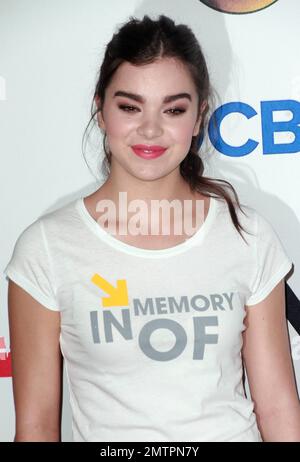 Hailee Steinfeld aux Uniites hollywoodiennes pour la Biennale de 4th Stand Up to cancer (SU2C), un programme de la Fondation de l'industrie du divertissement (EIF) tenu au Dolby Theatre à Hollywood, CA. 5 septembre 2014. Banque D'Images