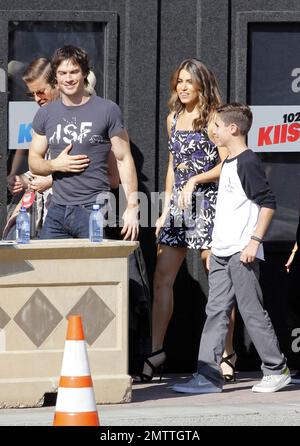 Ian Somerhalder et Nikki Reed au prix FOX’s Teen Choice 2014, qui a eu lieu au Shrine Auditorium de Los Angeles, en Californie. 10 août 2014. Banque D'Images