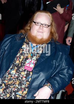 Harry Knowles assiste aux Texas film Hall of Fame Awards. Au salon, les présentateurs Dan Rest, Tess Harper et Luke Wilson ont honoré ZZ Top et Morgan Fairchild. Debra Winger a accepté un prix pour le film « Urban Cowboy » et Mariska Hargitay a accepté un prix pour sa mère, Jayne Mansfield. Austin, Texas. 3/8/08. Banque D'Images