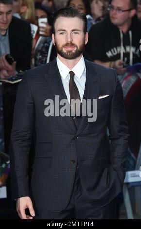 Chris Evans à The Avengers - Age of Ultron European Premiere, Westfields Londres, Royaume-Uni, 21st avril 2015. Banque D'Images