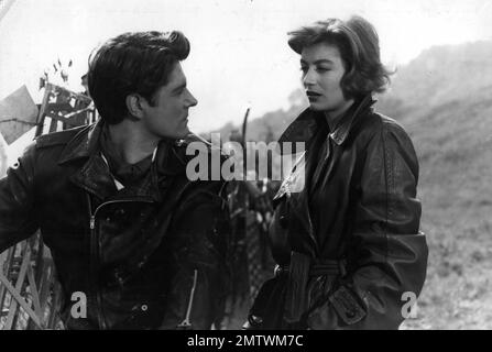 La tête contre les murs année: 1959 - France Anouk aimée, Jean-Pierre Mocky Directeur: Georges Franju Banque D'Images