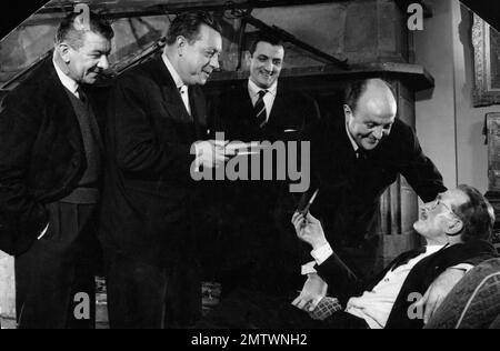 Marie octobre année: 1959 - France Directeur: Julien Duvivier Robert Dalban, Paul Frankeur, Lino Ventura, Bernard Blier, Noël Roquevert Banque D'Images