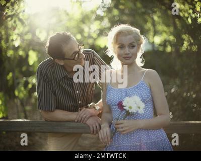 Année blonde : 2022 Etats-Unis Directeur : Andrew Dominik Adrien Brody, Ana de Armas Banque D'Images