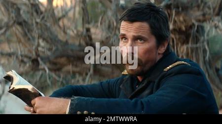 Hostiles année : 2017 USA Directeur : Scott Cooper Christian Bale Banque D'Images