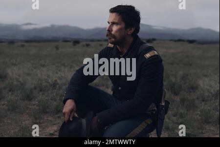 Hostiles année : 2017 USA Directeur : Scott Cooper Christian Bale Banque D'Images