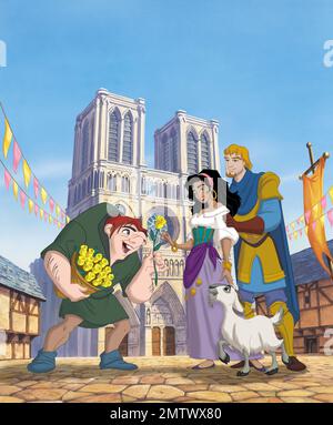 Le Hunchback de notre Dame II année : 2002 Etats-Unis Directeur : Bradley Raymond animation Banque D'Images