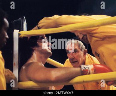 Rocky 2, la Revanche année : 1979 États-Unis Directeur : Sylvester Stallone Sylvester Stallone , Burgess Meredith Banque D'Images