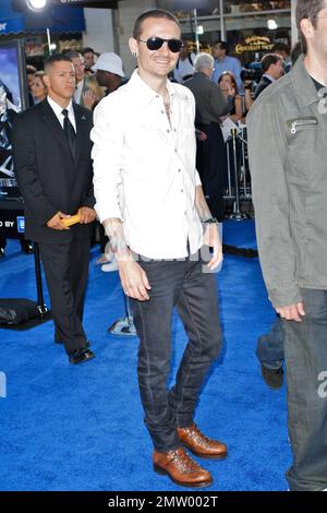 Linkin Park assister à la L.A. Film Festival Red Carpet première de 'Transformers.' Los Angeles, Californie, 6/27/07. Tous Banque D'Images