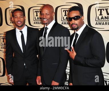 Marlon Wayans, Keenen Ivory Wayans et Shawn Wayans à l'occasion du Prix annuel de terrain de télévision 10th qui s'est tenu à Lexington Avenue Armory à New York, NY. 14th avril 2012. Banque D'Images