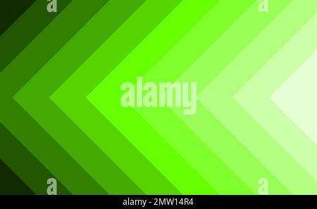 Arrière-plan abstrait vert avec triangles dans l'échelle de couleur verte. Banque D'Images